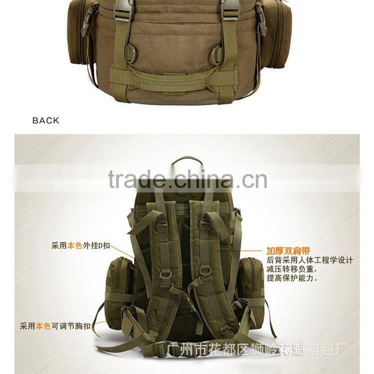 Outdoor Military Style Tactical Backpack manufacturers in Guangzhou