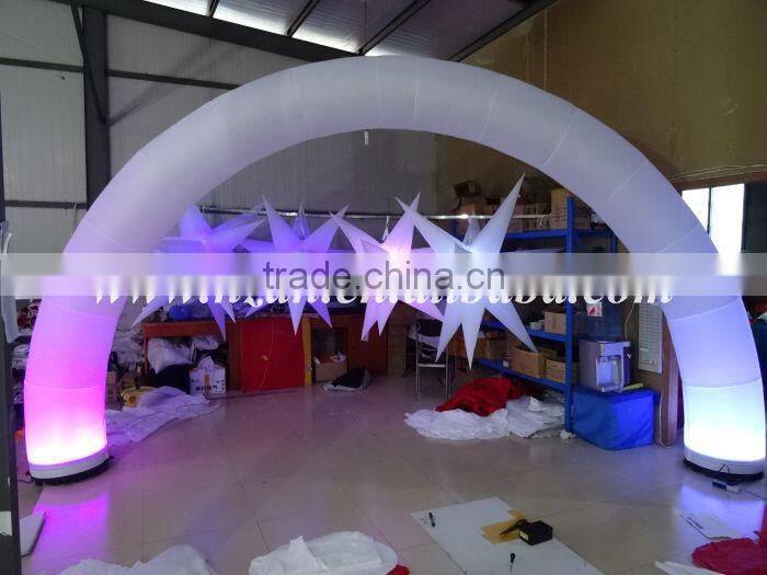 Event Decoration LED Inflatable Arch /Inflatable Wedding Arch