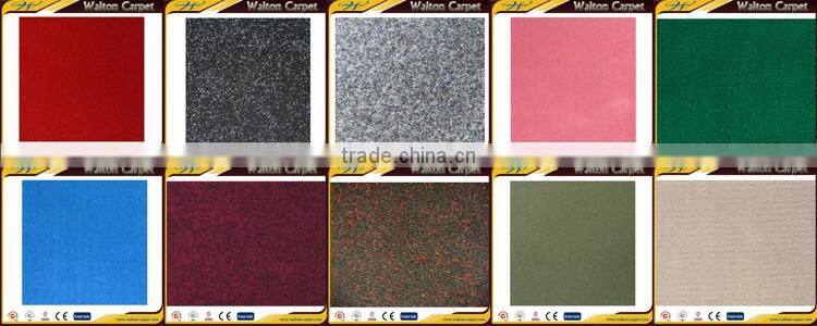 Velour shoes carpet underlay nonwoven carpet needle punched