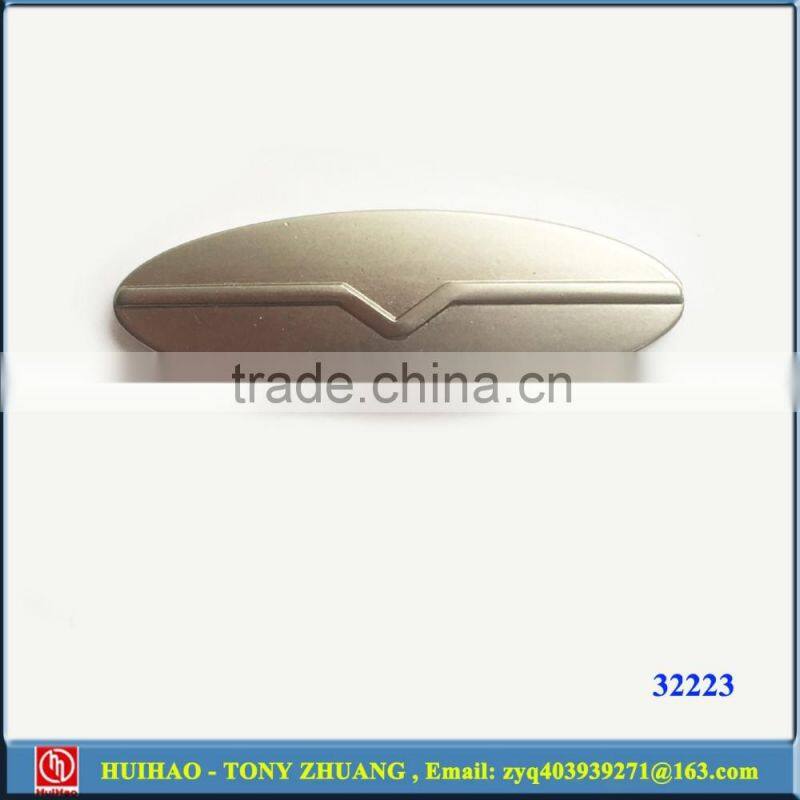 brass oval metal shoe clips accessories 32223