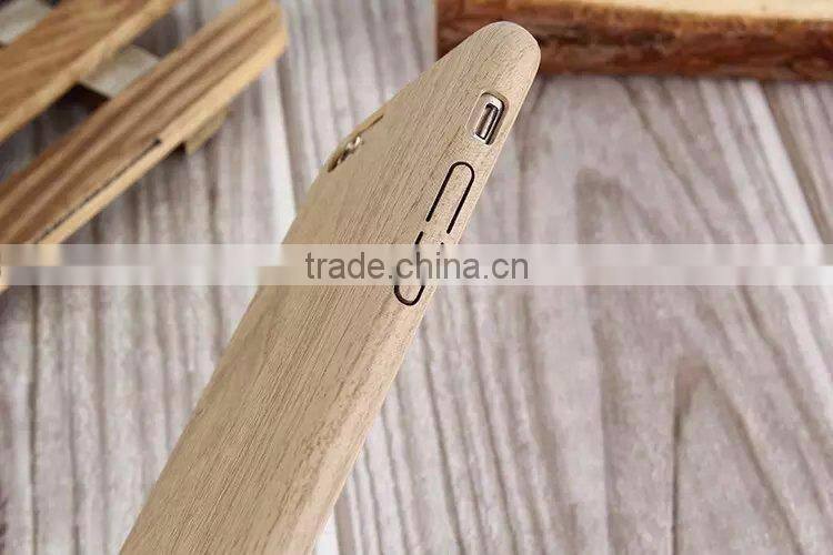Natural Style TPU Wooden Grain Cell Phone Case For iPhone 5/5s/6/6 plus Wholesale