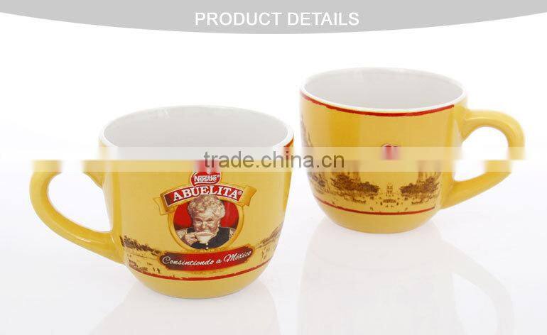 Abuelita Mexican-style hot table chocolate mug with design from Nestle