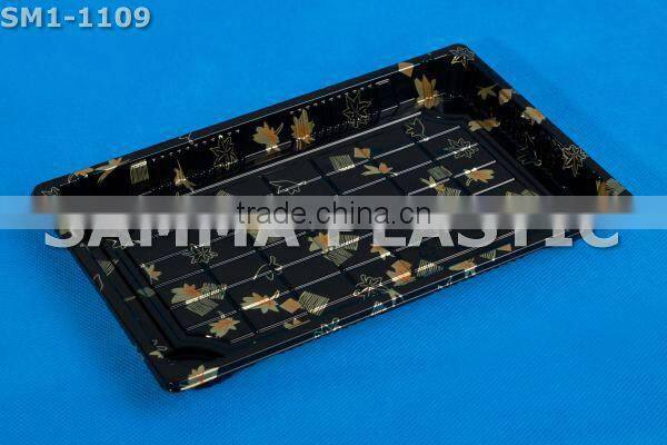 Food rectangular Container,compact square plastic containers,momiji plastic square food container