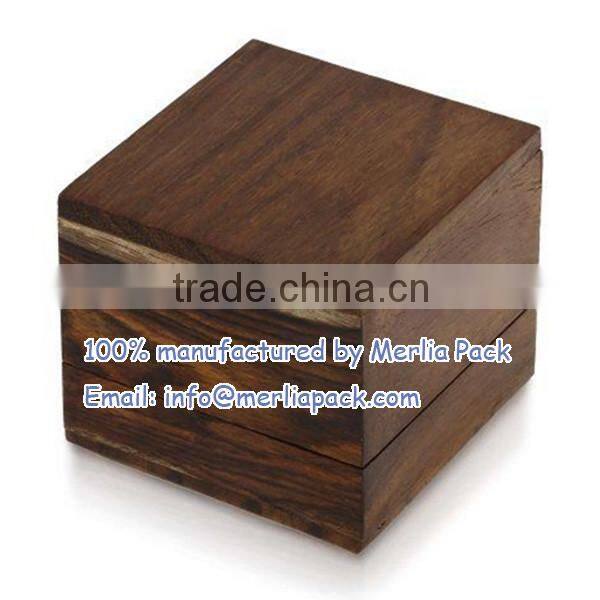 Personalized Laser Engraved Wood Ring Box Gifts for Wedding Bride Groom Hers Box