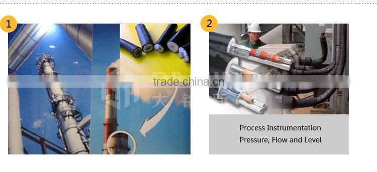 China supplier heat trace sample composite pipe with electric heating cable