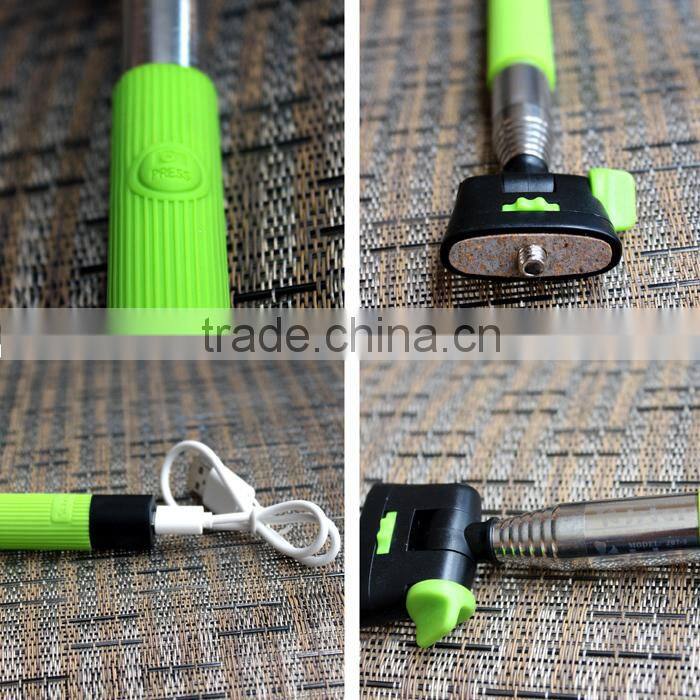 Newest Portable Bluetooth Wireless Monopod for Mobile Phones Cameras