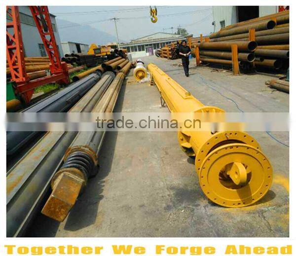 Bauer baby drill rig telescoping friction kelly bar