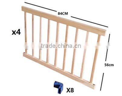 Wooden 4 Sides Baby palypens