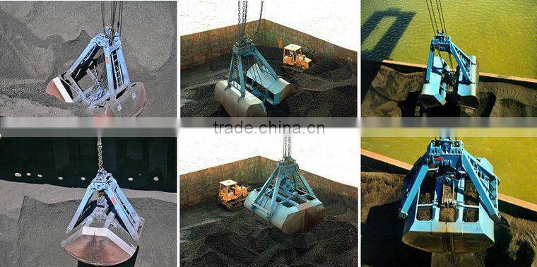 Industrial Grab Bucket Crane with Wireless Radio Remote Control