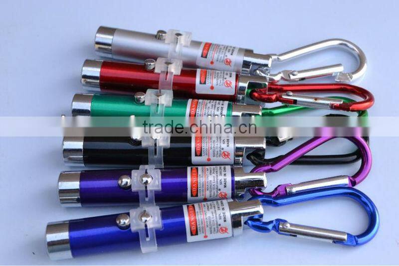 Hot sell factory direct supply promotional led light keychain