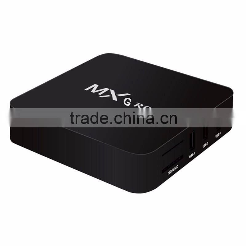 2016 new MXG R9 android 5.1 tv box Quad-Core 64bit Rockchip RK3229 4k ott