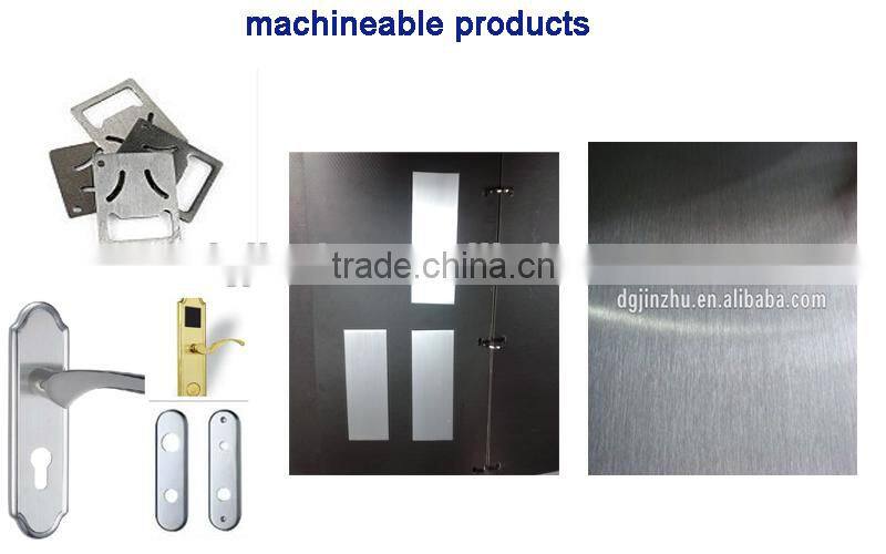 automatic metal stainless steel sheet no.4 hairline finishing grinding machine