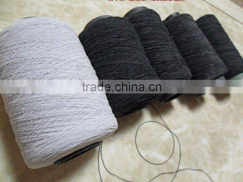 rubber covered yarn