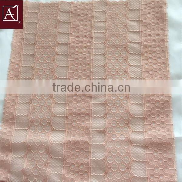 AXF-L1697 lace fabric design suits with pretty price