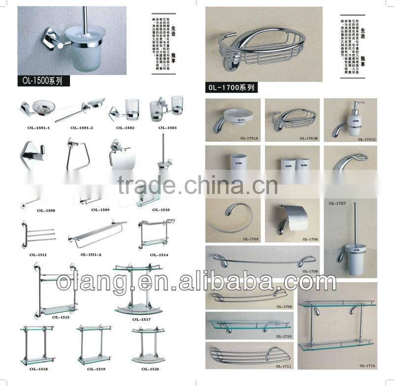 Bathroom fitting-OL-1702 hotel single tumbler holder