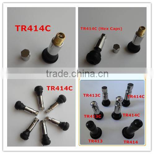 TR414C Tire Valves with Logo Custom Demanded/ Tire Valves Logoed/ Customized Tire valves