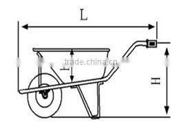 Good australia folding wheelbarrow