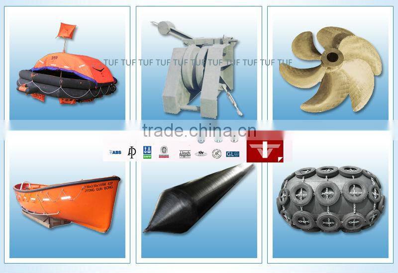 1000mm High Speed Four Blade CU3 Boat Propeller