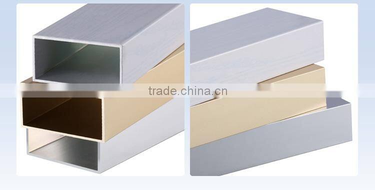 High quality prices square aluminum profiles sales in Guangdong