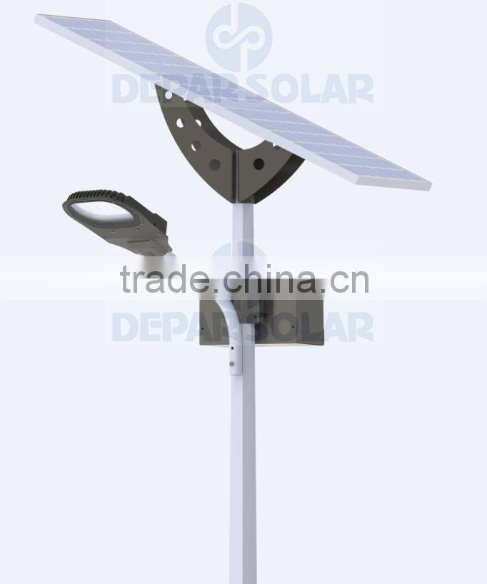 36W Solar Street Light 6m pole- ACCRA Series single arm lux design new product