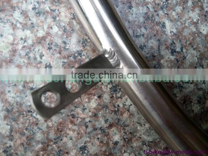 Titanium Wheelchair Rim High Quality Titanium Bike Wheel Rim China Made Titanium Bicycle Wheel Rim for Wheelchair or Bikes