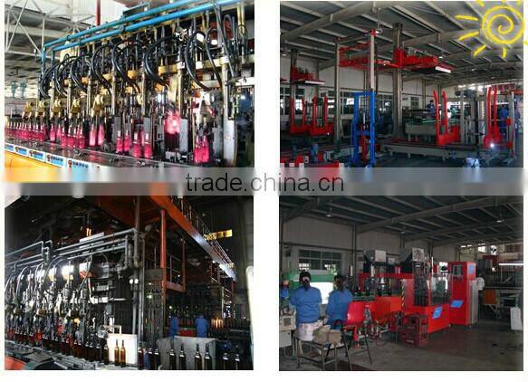 Customized Frosted Black Glass Bottles for Liquor