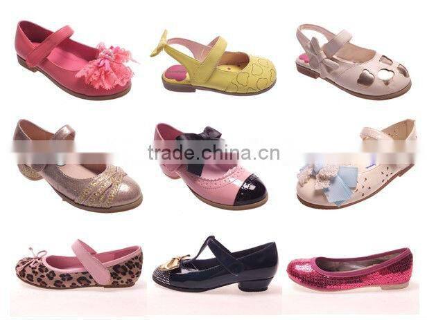 Fashion flat boots for girls with zipper and buckle decoration