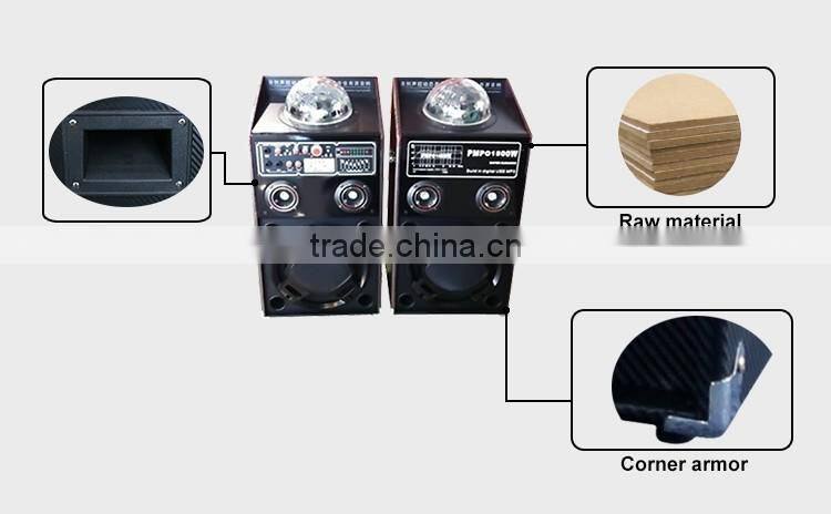 High Quality PA Sound Stystem 10 inch 120W Powerful Speaker with Mushroom PA Speaker