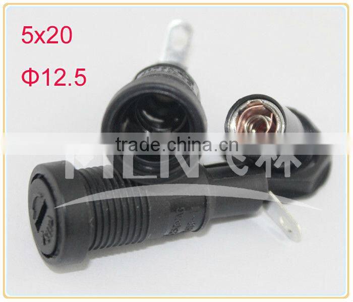 black bakelite R3-11 automotive fuse holder for 5*20mm fuse