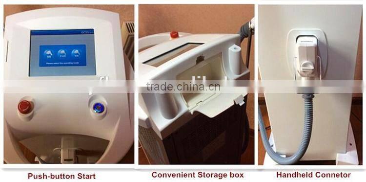 2016 new vertical 808nm diode laser hair removal/808nm laser fast hair removal