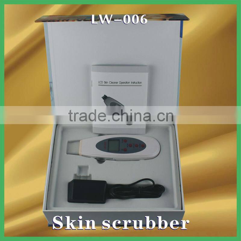 ultrasonic skin scrubber spatula