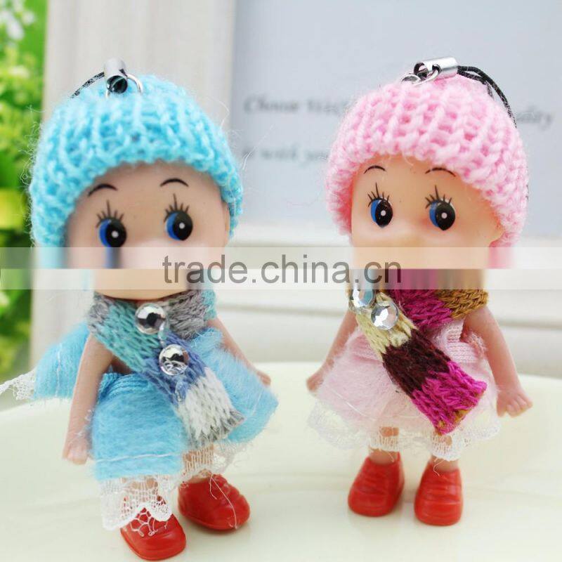 xianjian Cute Doll Key Chain Handbag Bag Pendant