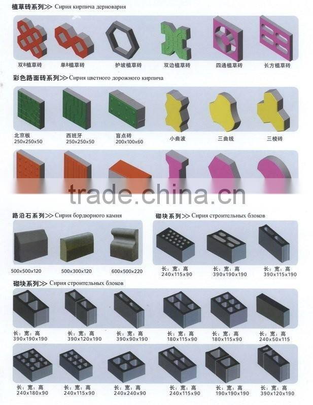 Hot Sale QT12-15 Automatic Concrete Hollow Brick Machine