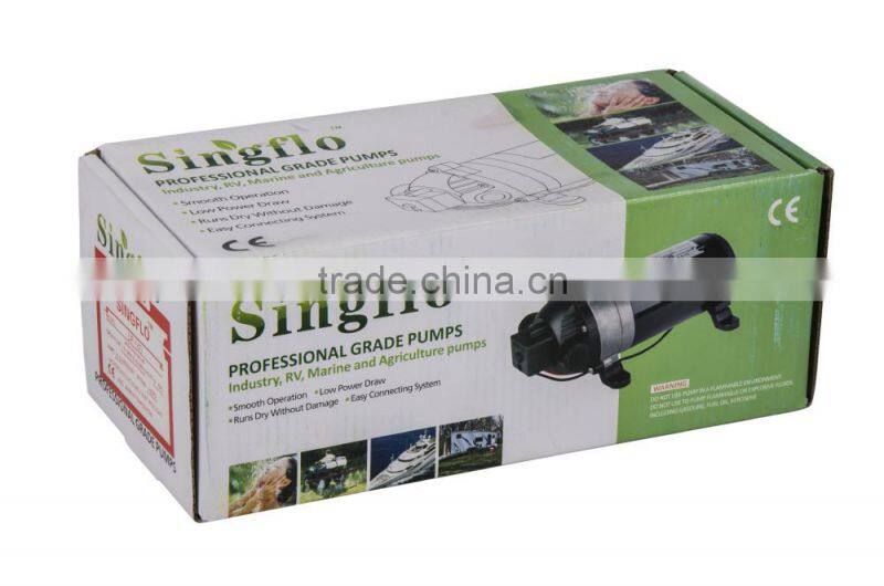 Classical Singflo 12V DC 160psi high pressure water pump for car wash