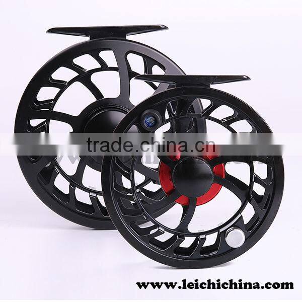 Large arbor cork drag aluminum cnc fly reels leichi
