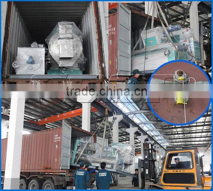 Corn maize feed hammer mill soybean pulverizing machine for feed plant line