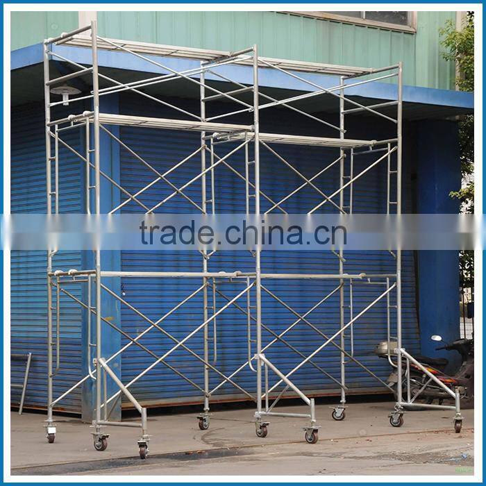Ladder Frame Steel Rolling Scaffolding