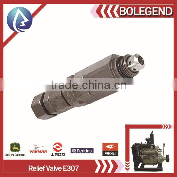 Excavator E307spare parts Relief Valve for construction machine
