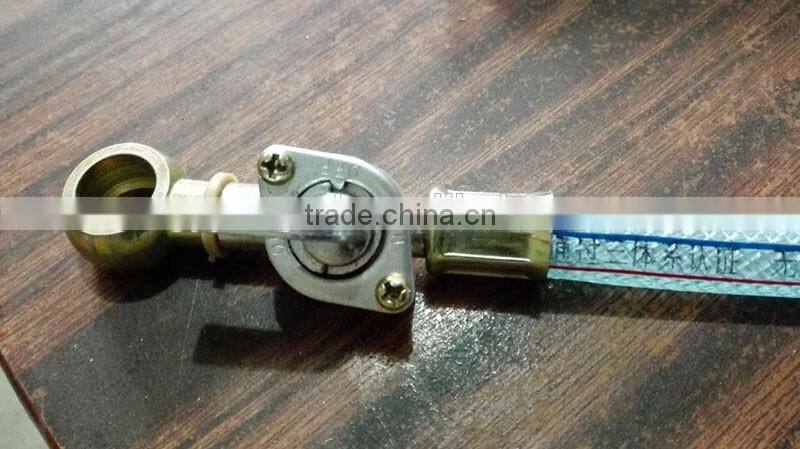 Tractor diesel engine plastic oil delivery pipe