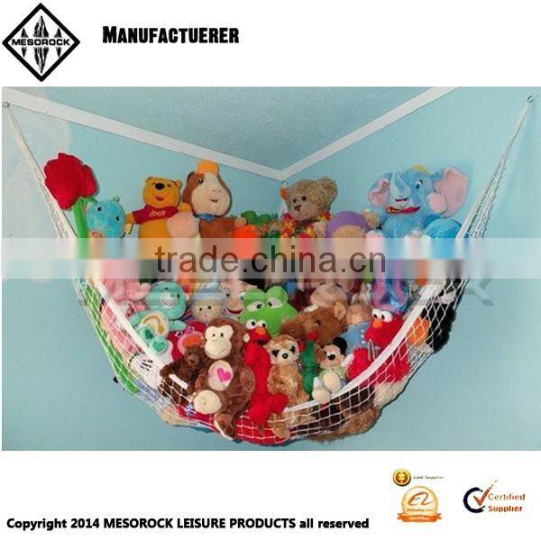 New arrival wholesale polyester net organizer storage toy hammock