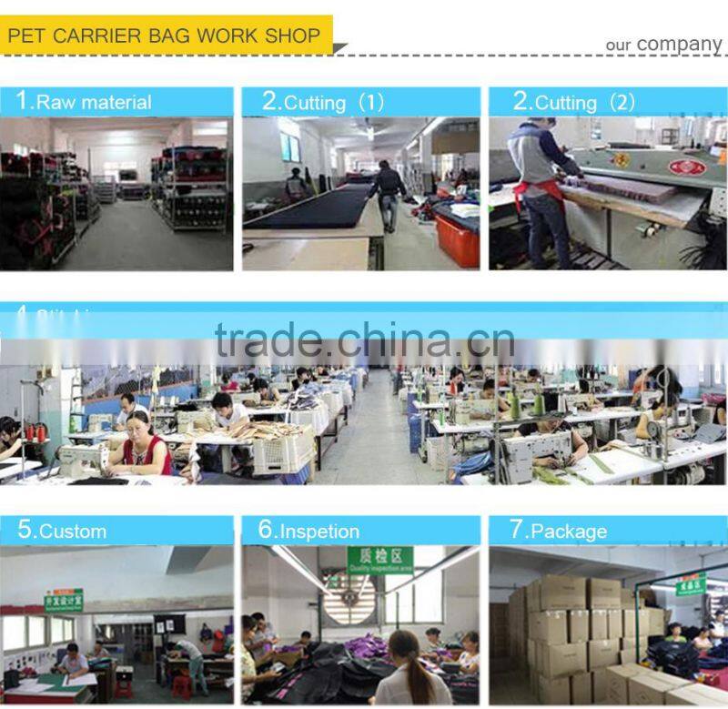 Soft-sided comfort Travel portable pet carrier sling/ luxury pets dog carry bag