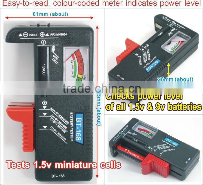 NEW Universal Battery Checker Tester