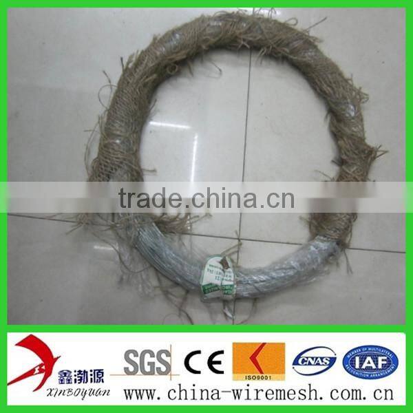 soft rust-proof galvanized steel wire