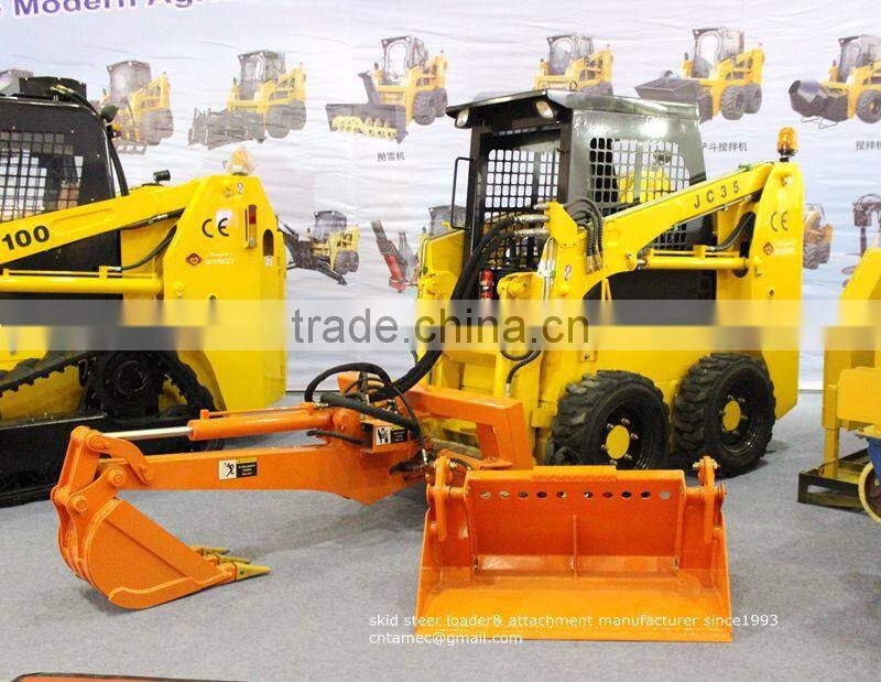attachment for skid steer loader,backhoe arm,digging backhoe