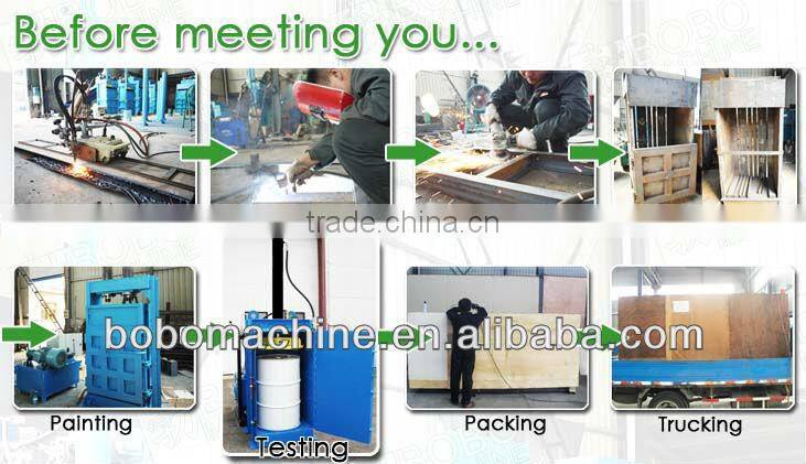 Multi-function Vessel waste press baling machine