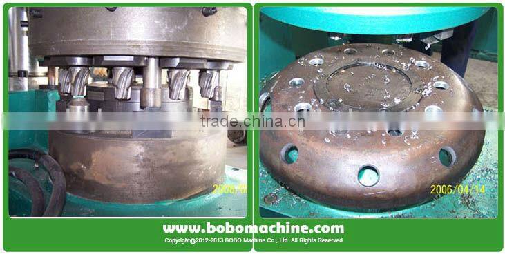 Steel wheel and rim machine