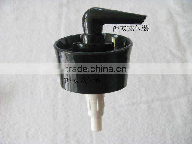 plastic lotion pump bird's nest shaped