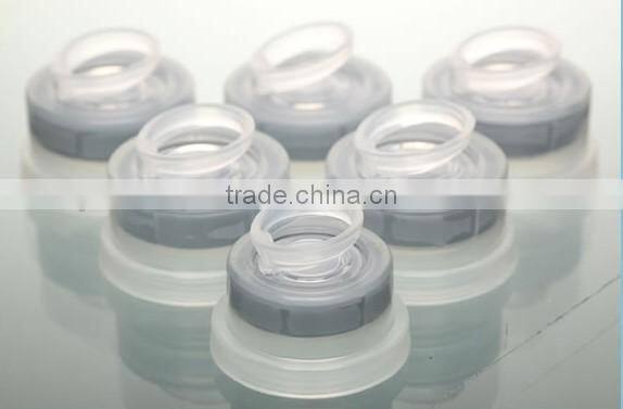 Polypropylene composite cap for plastic infusion container (ring-pull type)