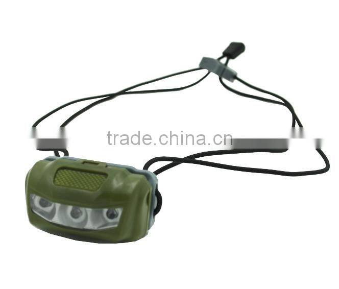 LED camping head light LED head lamp with string