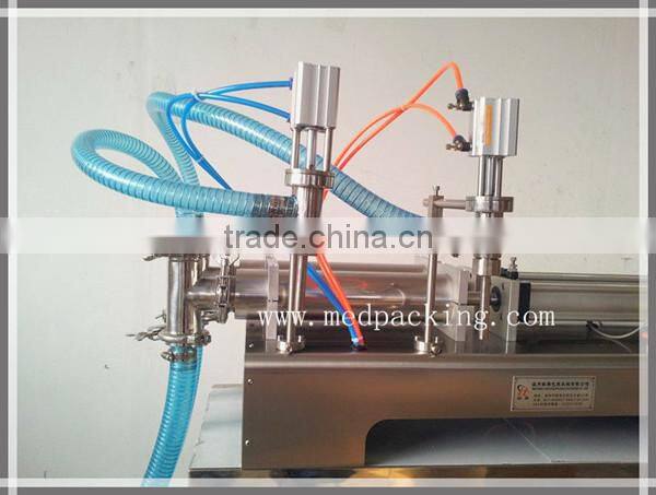 10-300ml Double Heads Pneumatic Shampoo Cream Honey Filling Machine